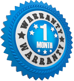 One month Service Warranty